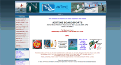 Desktop Screenshot of airtimeboardsports.com